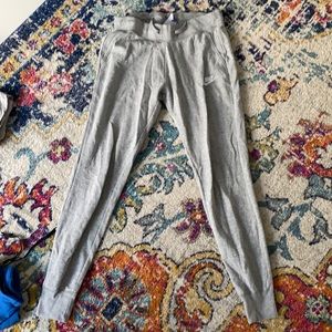 Grey Nike sweatpant joggers